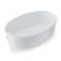 Mikasa Chalk Porcelain Oval Pie Dish, 18cm White - Oven & Dishwasher Safe, 10-Year Guarantee
